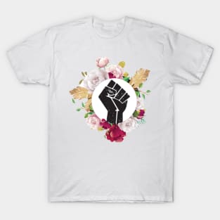 BLM Flower Circle T-Shirt